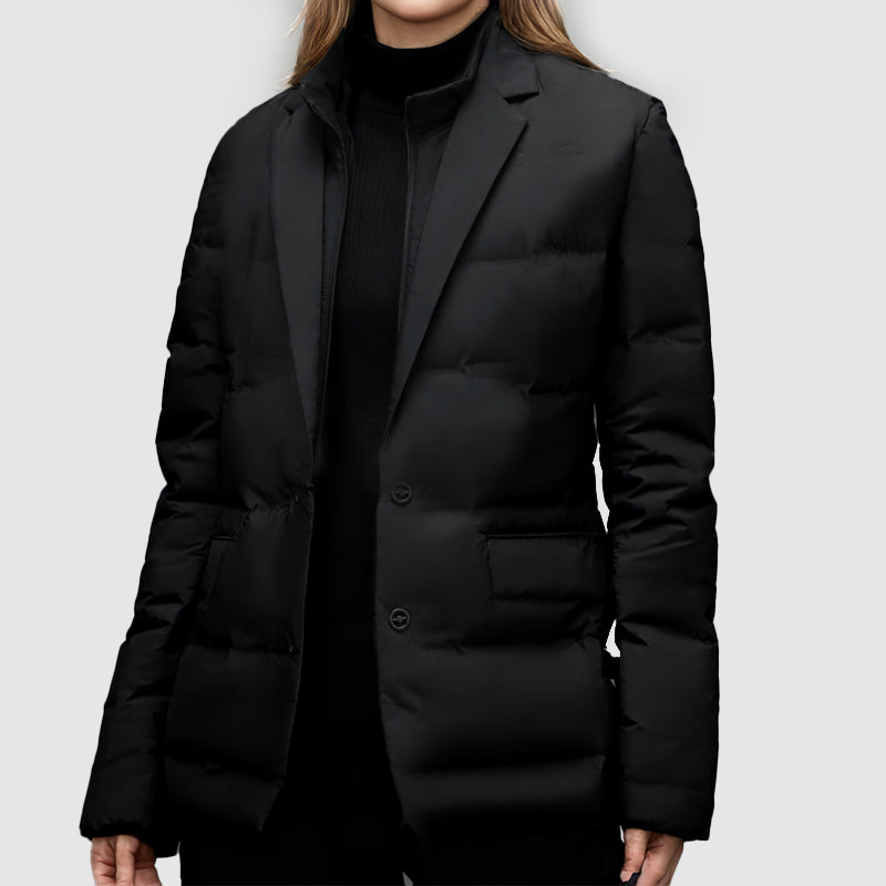 ModeGeist | Businessanzug Stil Winterjacke