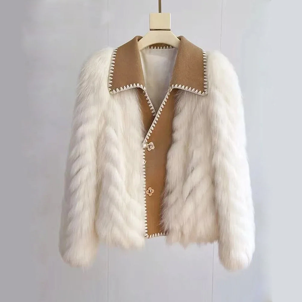 ModeGeist | Kleiner Kuscheliger Vintage Mantel