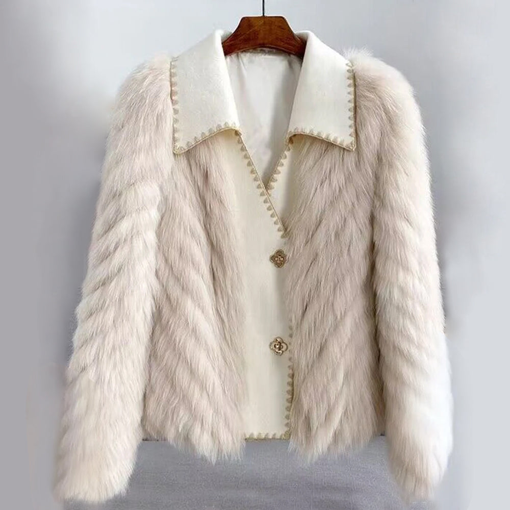 ModeGeist | Kleiner Kuscheliger Vintage Mantel
