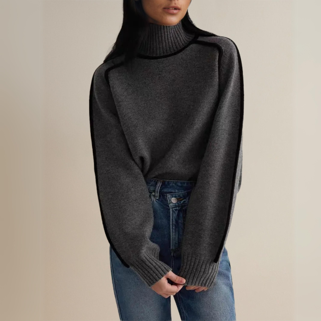 ModeGeist | Eleganter Rollkragenpullover für Stilvolle Outfits
