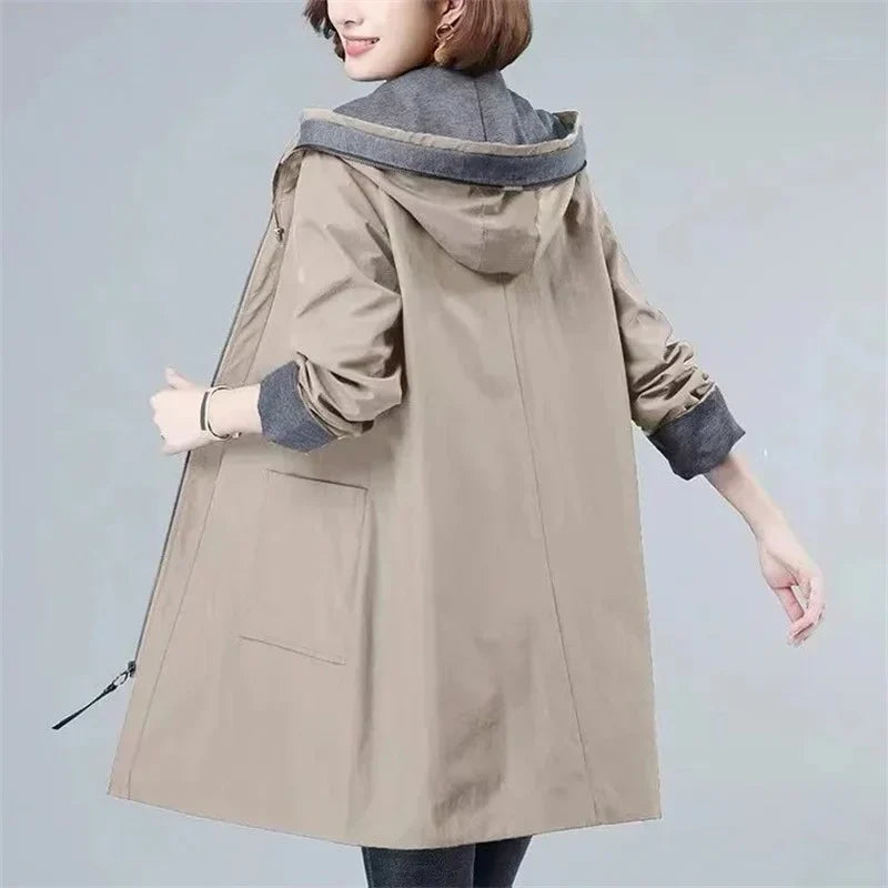 Damen Winterjacke Paula - Langer, lässiger Schnitt