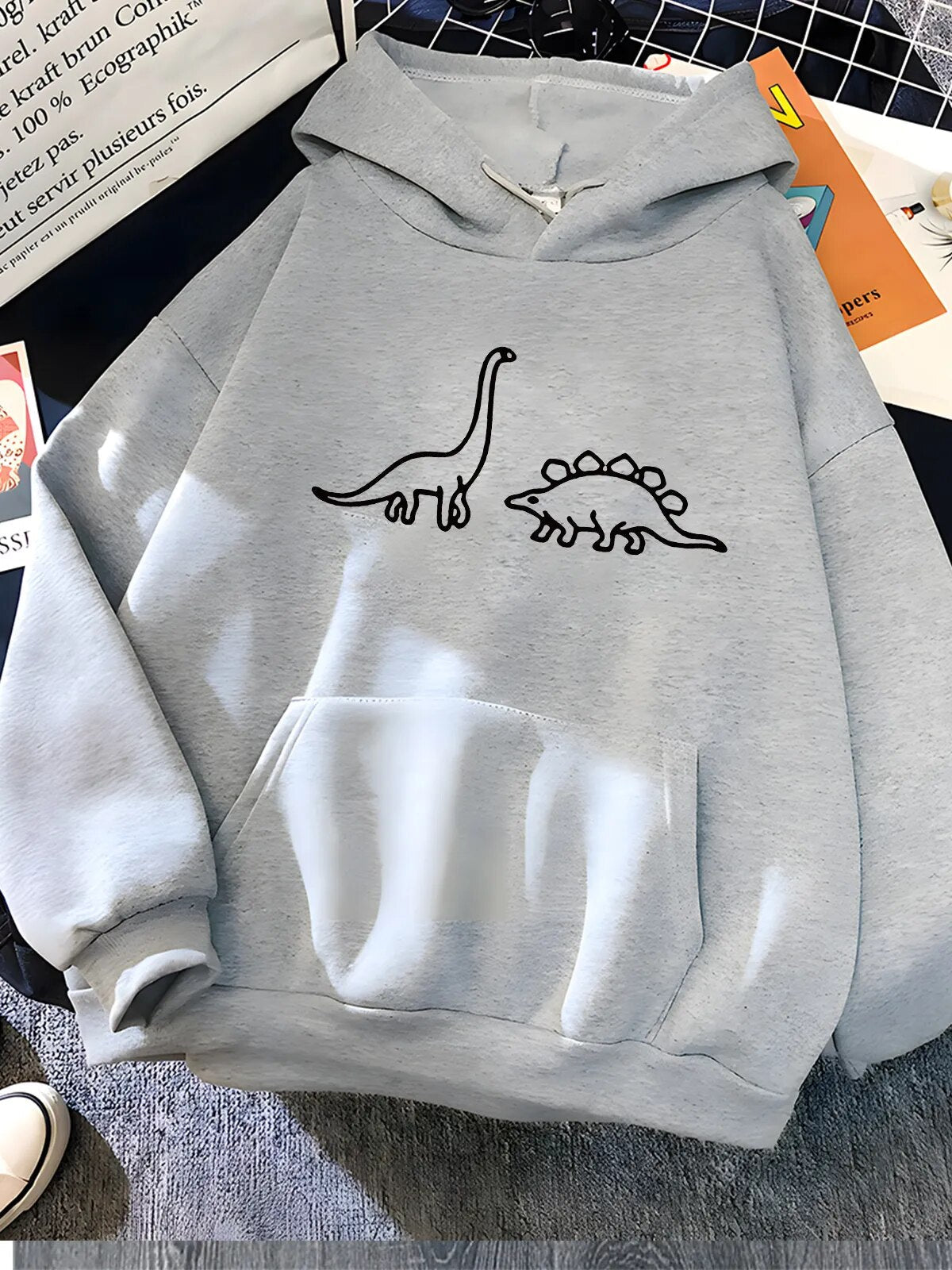 Penelope Dinosaurier-Hoodie
