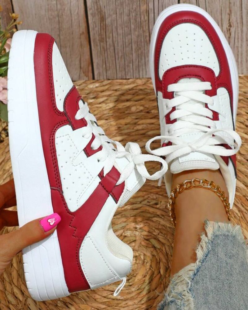 Moderne farbige Sneaker für Damen - Prisca