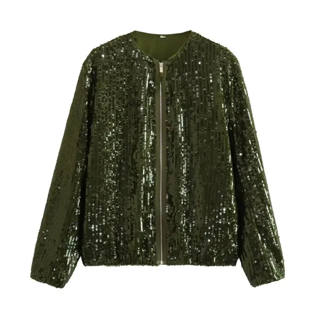 ModeGeist | Glänzende Couture-Jacke