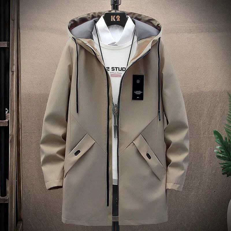 Männer Windbreaker Kapuzenjacke von Pasky