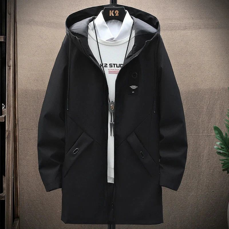 Männer Windbreaker Kapuzenjacke von Pasky