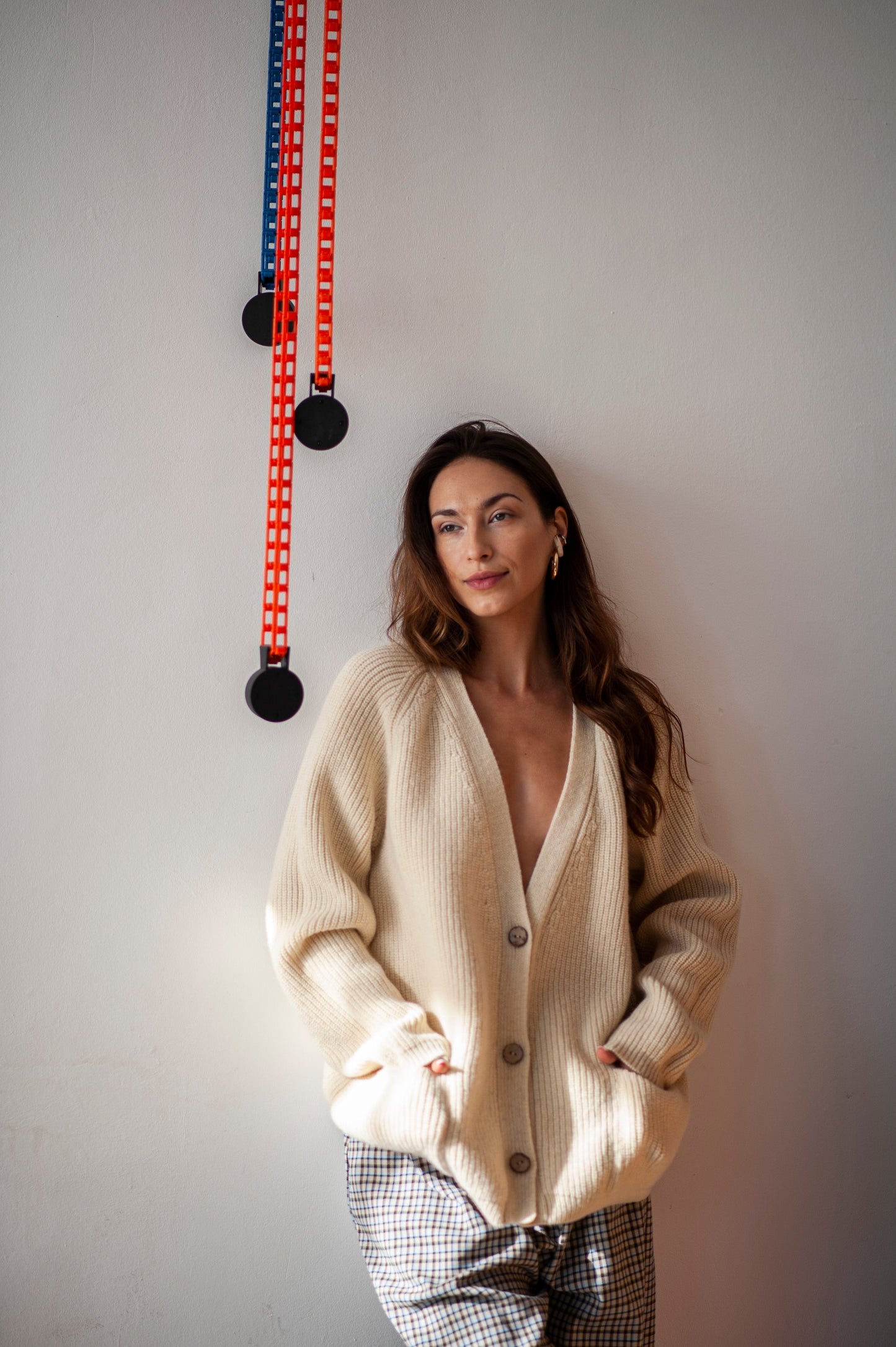 ModeGeist | Luxuriöser Cardigan Aus Merinowolle