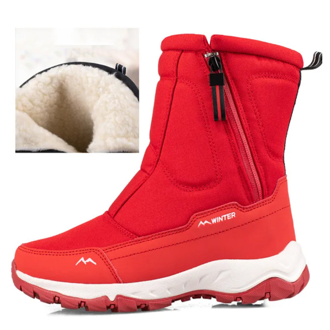 ModeGeist | Warme Rutschfeste Wasserdichte Dicker Schneestiefel