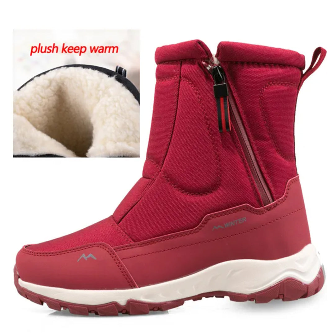 ModeGeist | Warme Rutschfeste Wasserdichte Dicker Schneestiefel