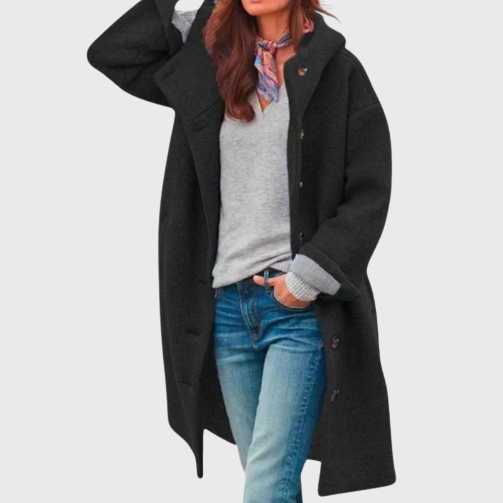 MODEGEIST Damen Classic Coat Zeitloses Design Vielseitig