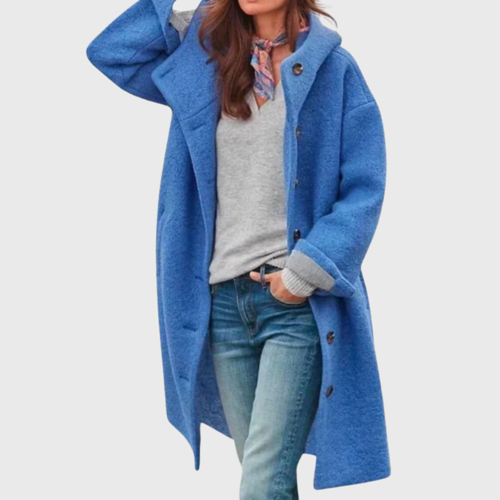 MODEGEIST Damen Classic Coat Zeitloses Design Vielseitig