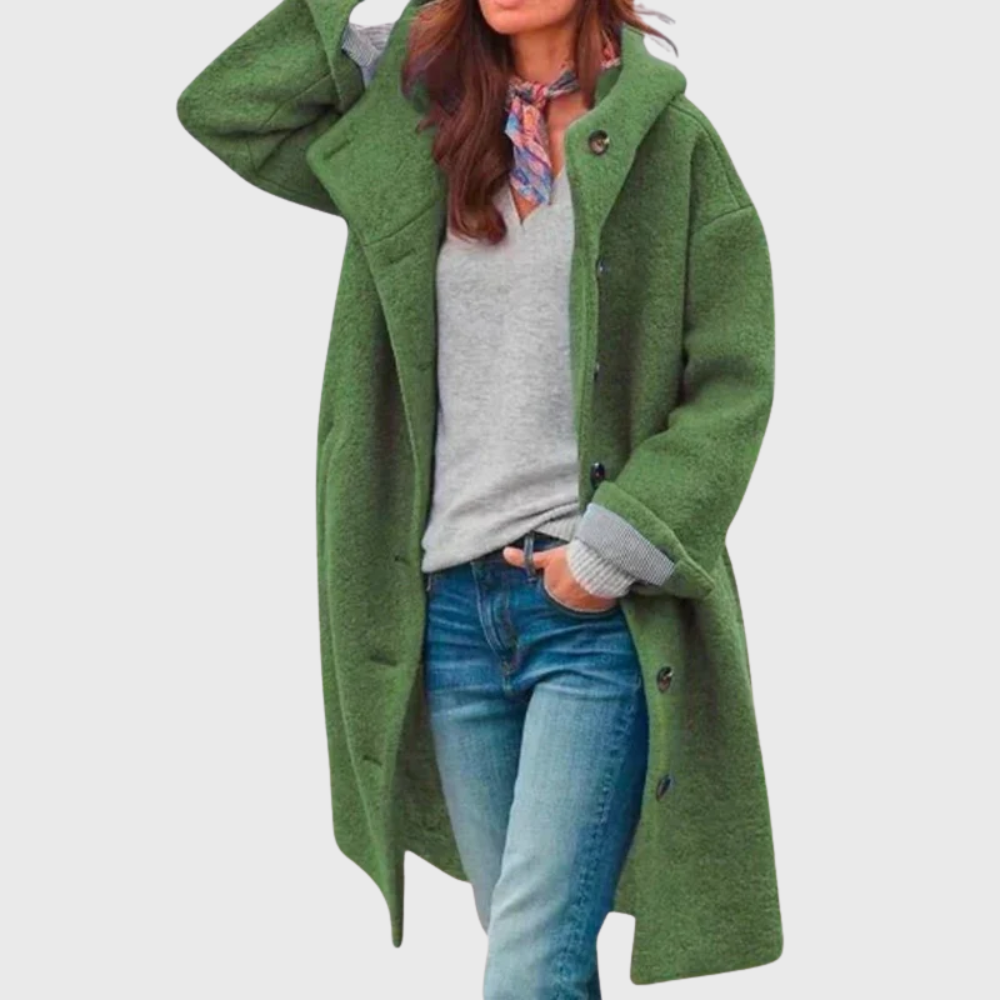 MODEGEIST Damen Classic Coat Zeitloses Design Vielseitig