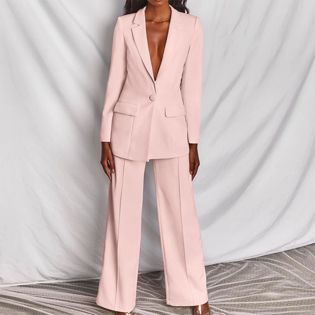 ModeGeist | Blazer und Hosen Set für Frauen