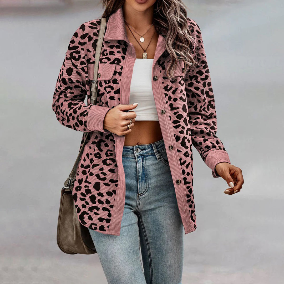 ModeGeist | Trendige Leopardenjacke