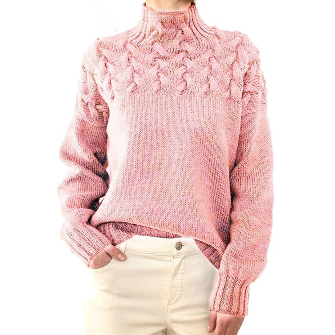 ModeGeist | Eleganter Pullover mit Rollkragen