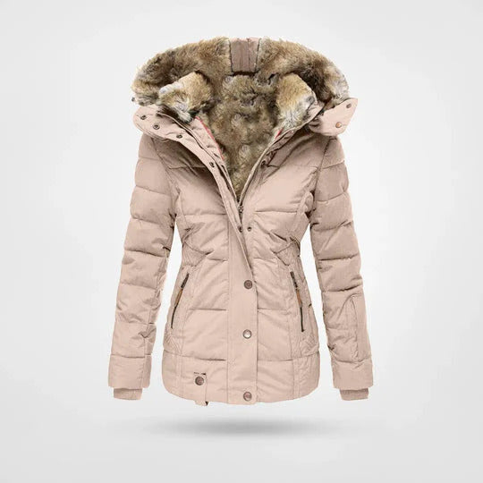 ModeGeist | Winterjacke mit Fellkragen
