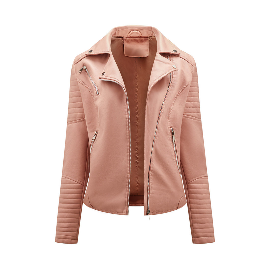 ModeGeist | Stilvolle Herbstlederjacke