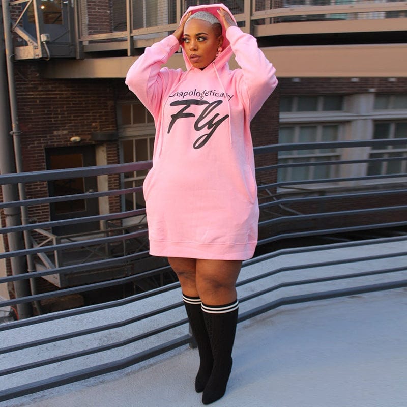 Große Damen-Hoodies von Fudus | Plus Size Kapuzenpullover