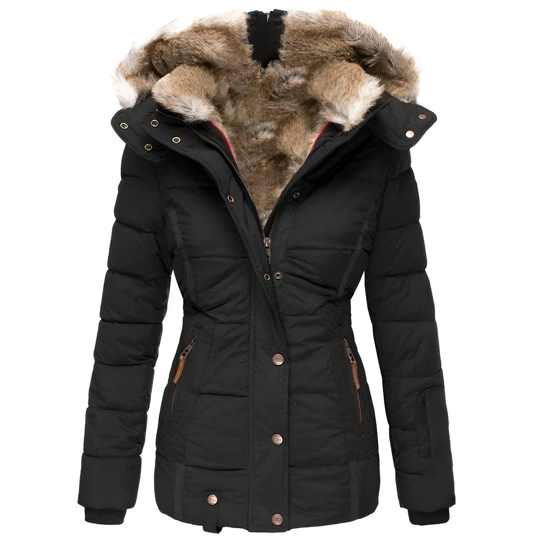 ModeGeist | Elegante Damen Pufferjacke Gemütlich, Isoliert und Modisch