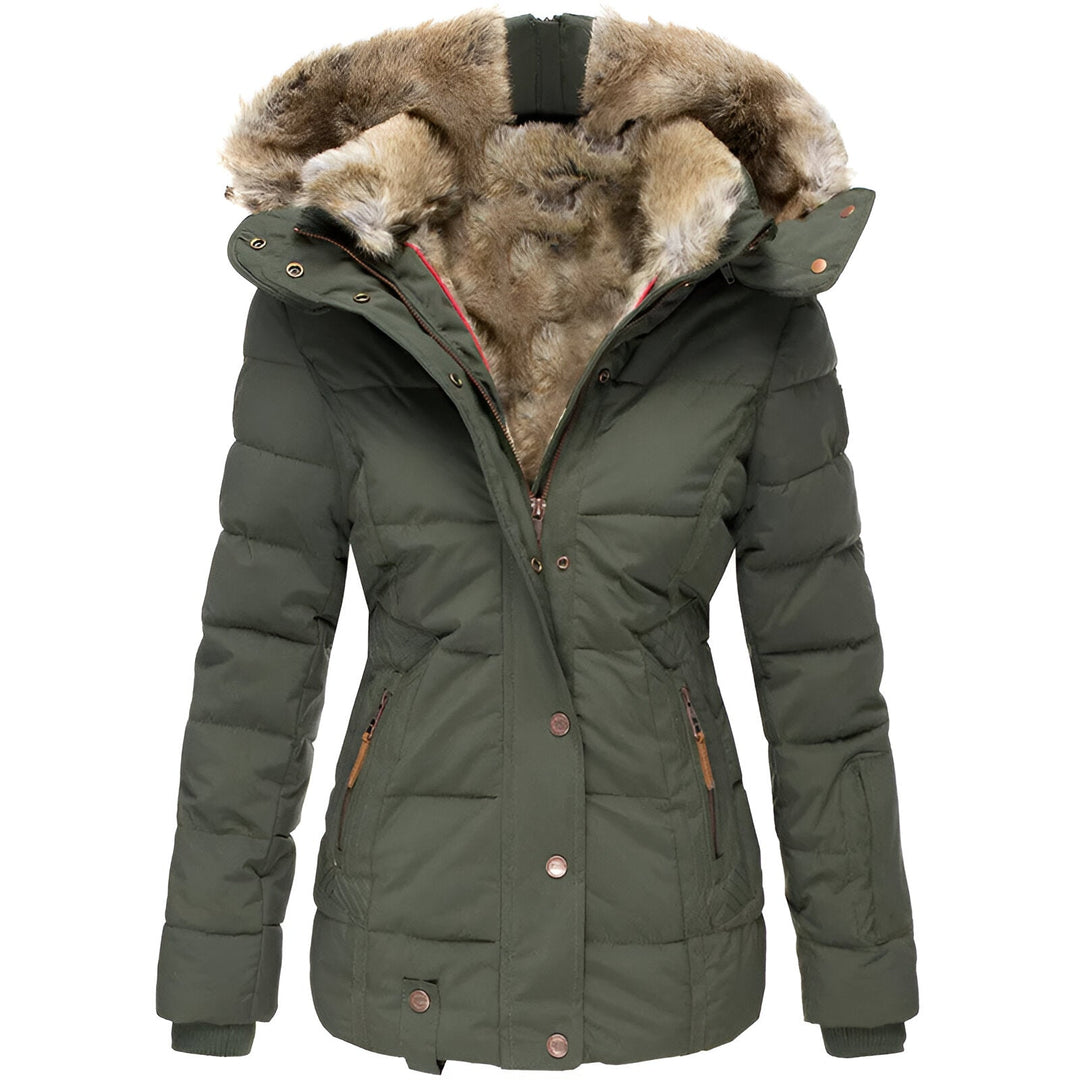 ModeGeist | Elegante Damen Pufferjacke Gemütlich, Isoliert und Modisch