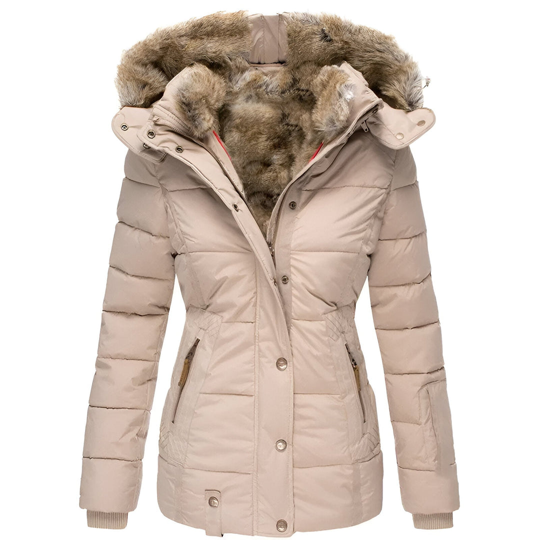 ModeGeist | Elegante Damen Pufferjacke Gemütlich, Isoliert und Modisch