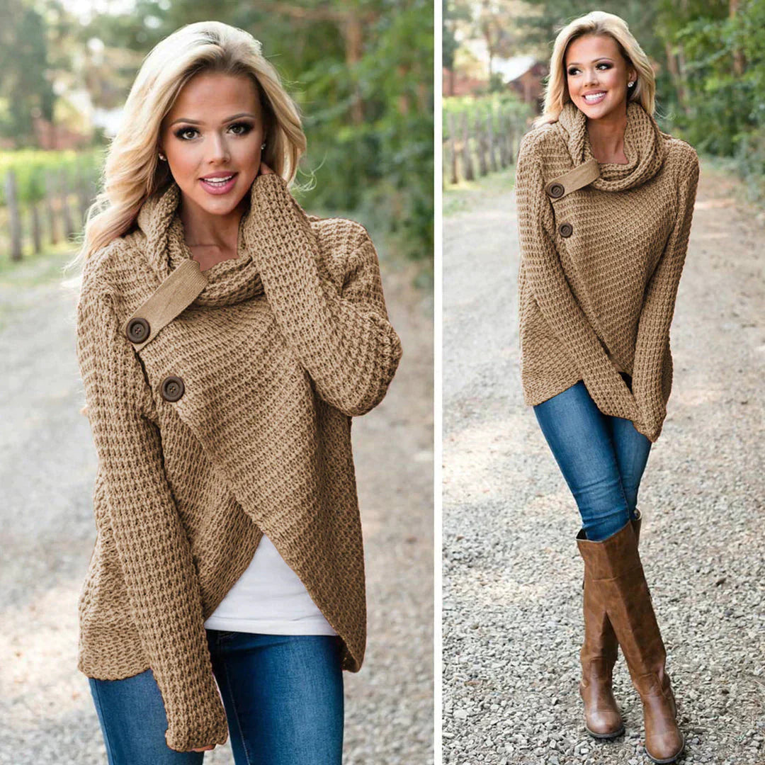 ModeGeist | Eleganter Strickpullover mit Feinem Muster