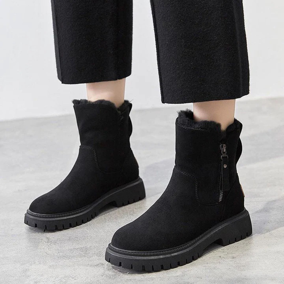 Elegante, farbige Winterstiefel für den idealen Winter-Style