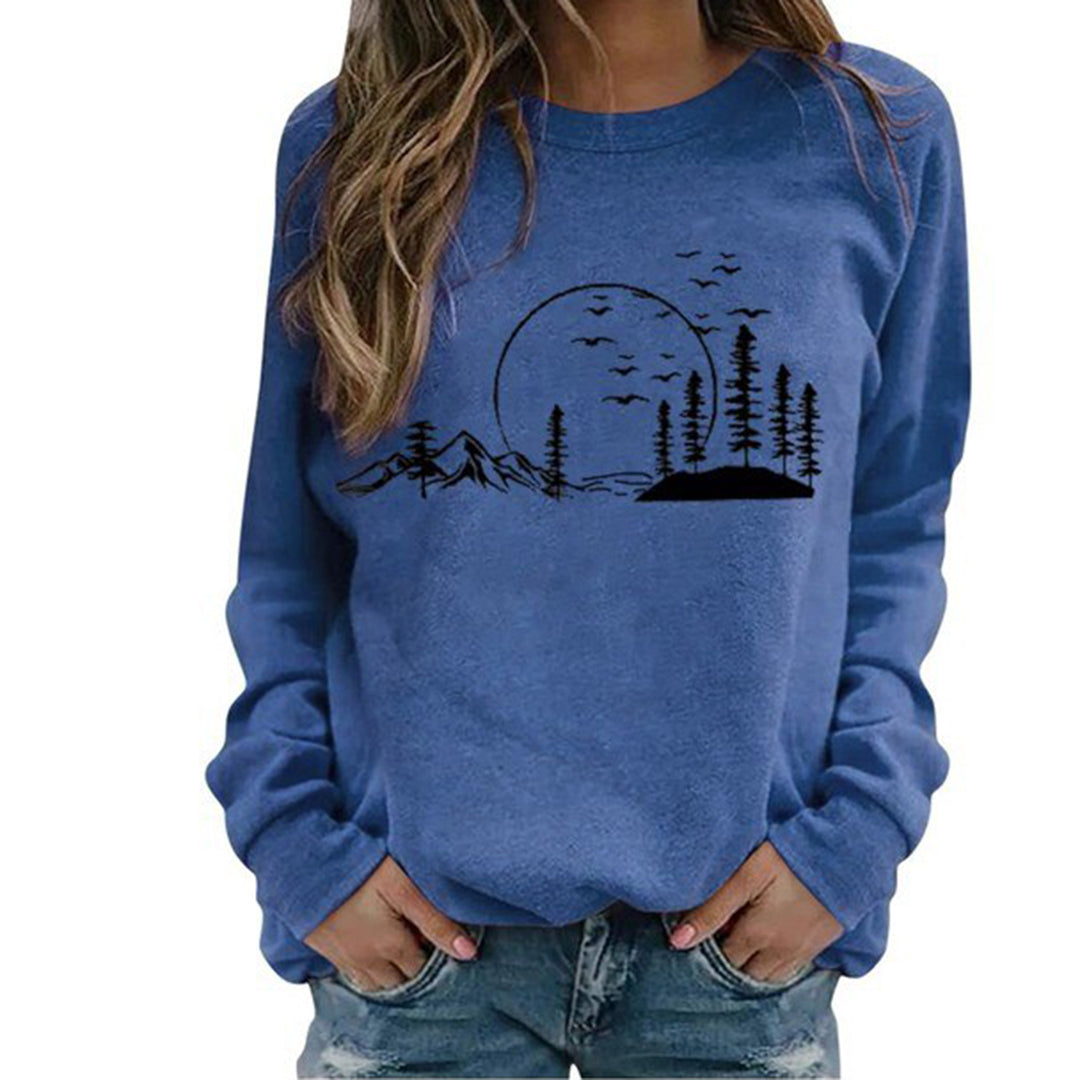 ModeGeist | Sweatshirt - Gemütliches von der Natur inspiriertes Grafik-Sweatshirt
