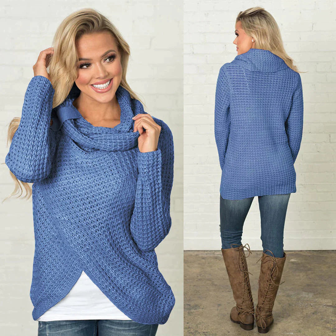 ModeGeist | Eleganter Strickpullover mit Feinem Muster