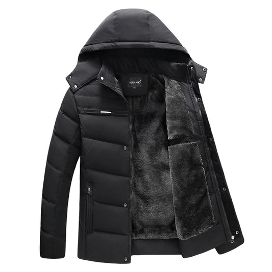 ModeGeist | Bequeme Wattierte Winterjacke Für Männer - ModeGeist