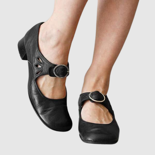 MODEGEIST Damen Chelsea-Boots Klassisch Schwarz