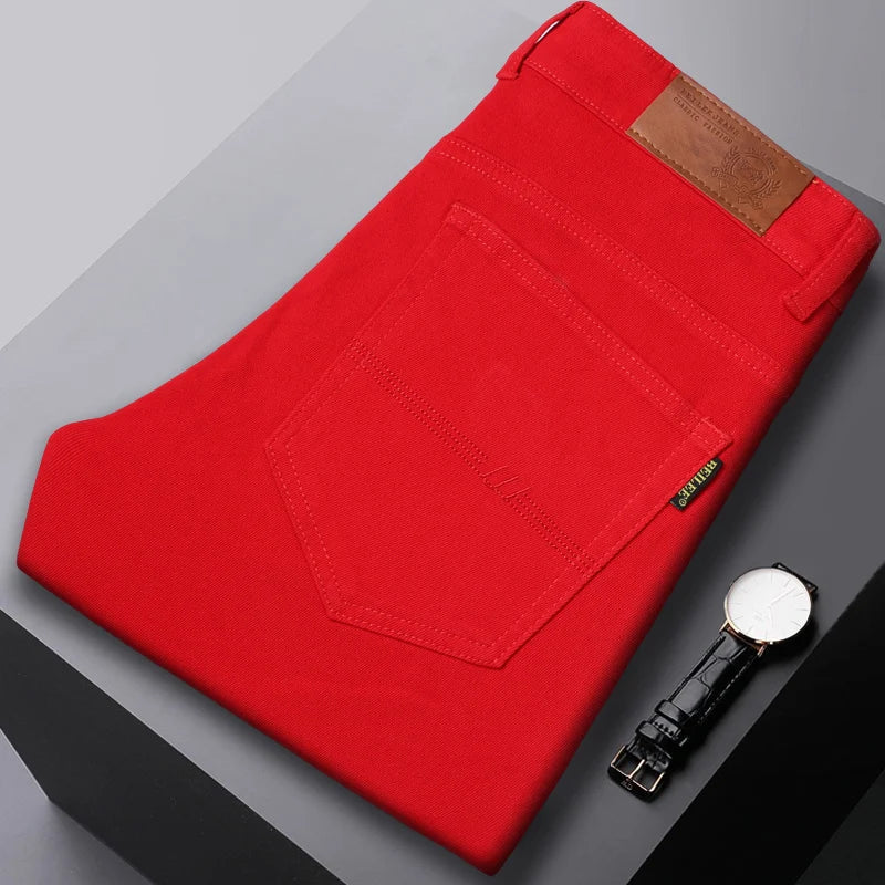 High-Quality Men's Slim-Fit Jeans