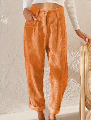 Damen-Cordhose Zulema: stilvoll und weich