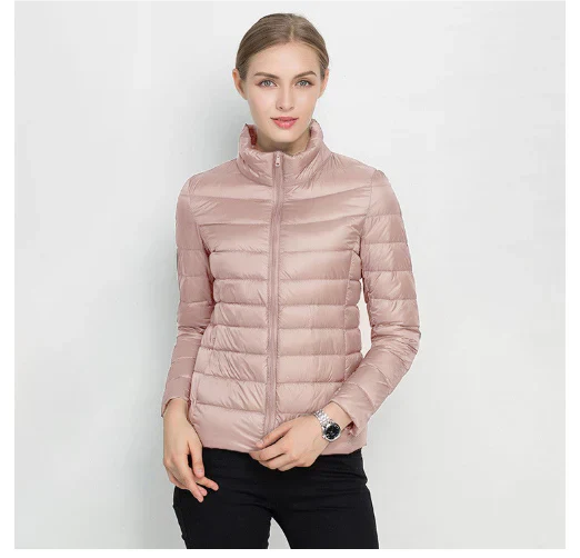 ModeGeist | Taillierter Steppjacke mit Reißverschluss
