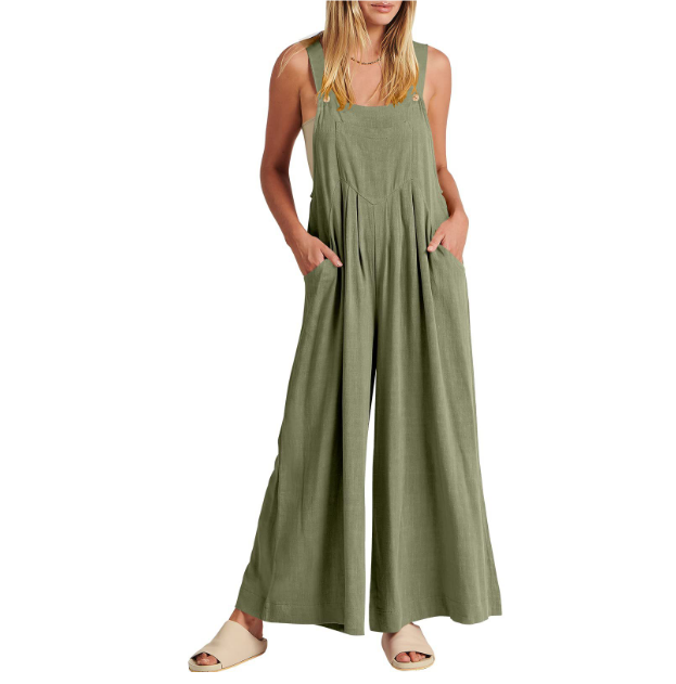 Damen-Jumpsuit von Qismah – Langer Schnitt