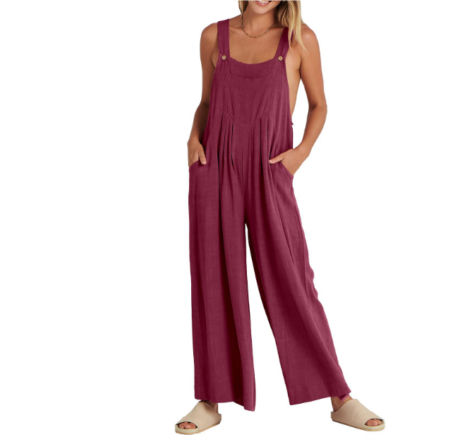 Damen-Jumpsuit von Qismah – Langer Schnitt