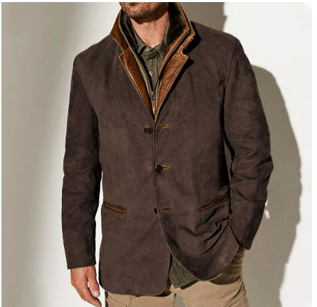 ModeGeist | Wildlederjacke Herren