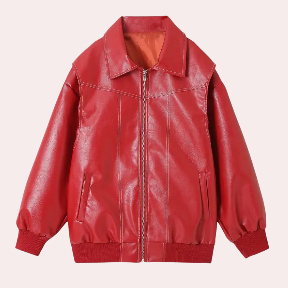 ModeGeist | Vielseitige Bikerjacke für Damen zur Hochsaison