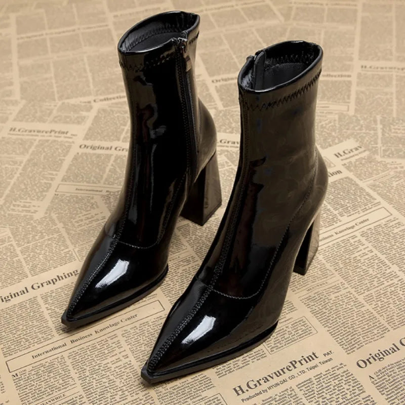 Damenstiefeletten mit hohem Absatz von Damas