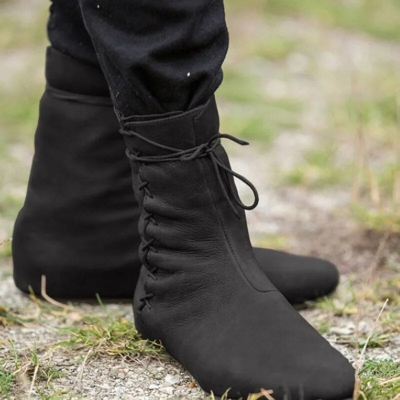 Männer Mittelalter Lederstiefel - Gerald