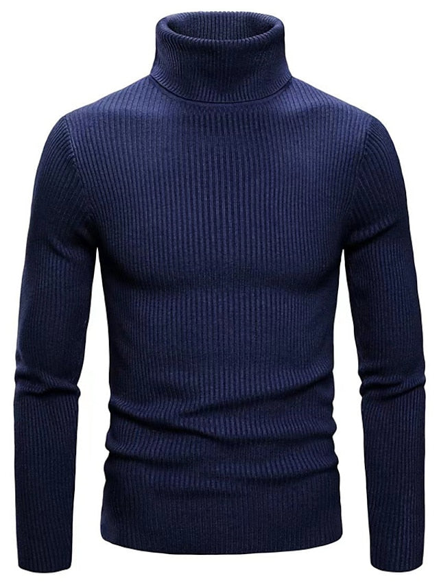Herrenpullover Carlos aus Wolle mit Zopfmuster