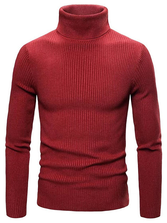 Herrenpullover Carlos aus Wolle mit Zopfmuster