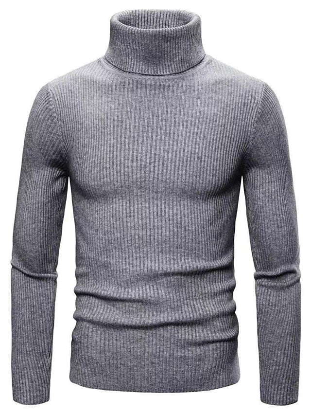 Herrenpullover Carlos aus Wolle mit Zopfmuster