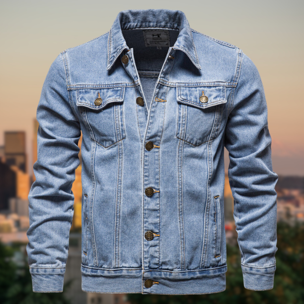 ModeGeist | Jeansjacke mit Klassischem Design