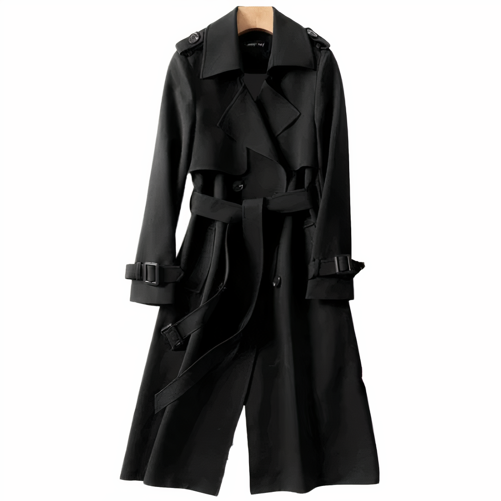 Rema Über-Knie-Trenchcoat
