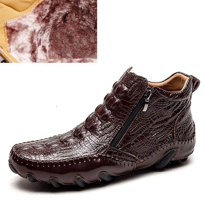 Modische und warme Herren-Schneestiefel von Remko