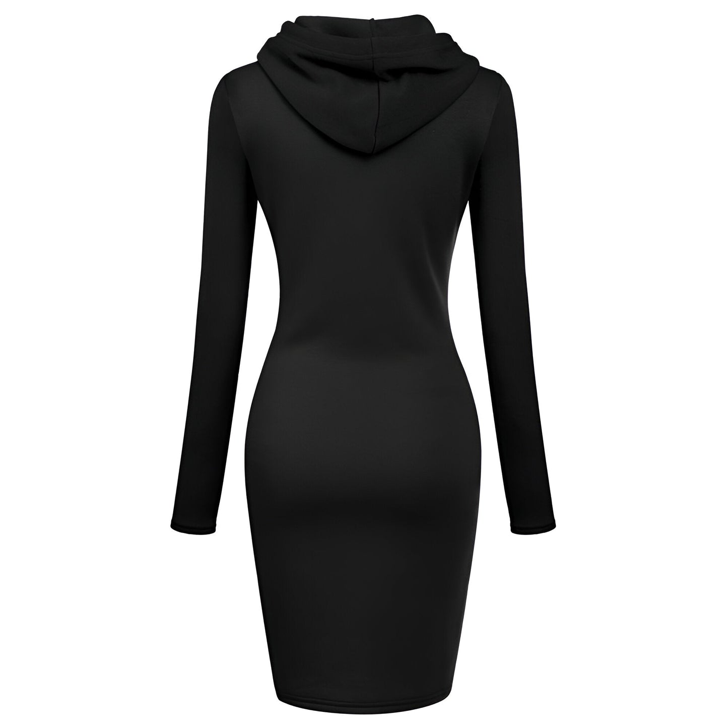 Fudus: Elegantes und bequemes Kapuzen-Sweatshirtkleid für den Herbst