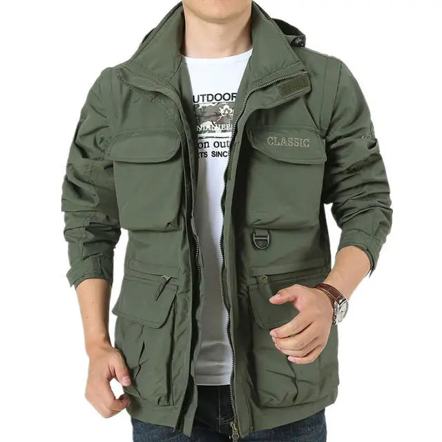 ModeGeist | Wasserdichte Herbstjacke für Männer