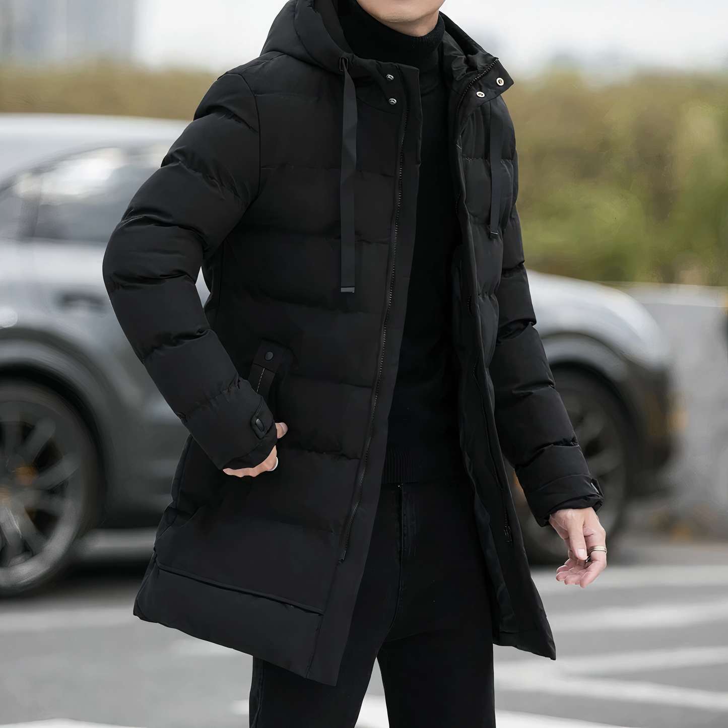 ModeGeist | Parka mit Kapuze für Herren