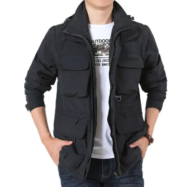 ModeGeist | Wasserdichte Herbstjacke für Männer